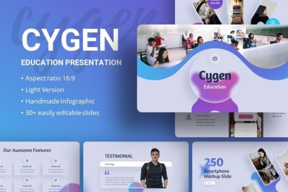 Cygen: The Versatile Presentation Template for Modern Creators