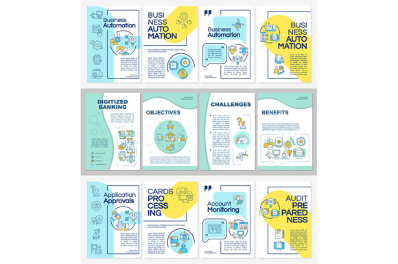 Evaluating the Digitized Banking Brochure Template Set
