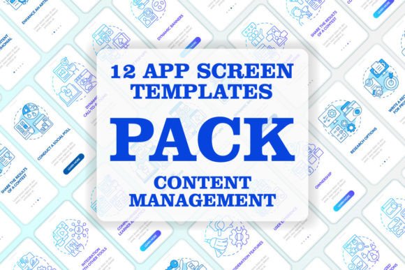LCMS and CMS Features Mobile App Screens: A Blueprint for Digital Content Workflows