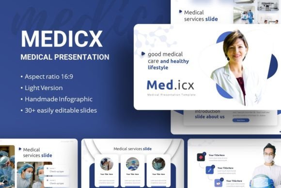 Presentation Template - Medicx: A Professional Tool for Modern Communication