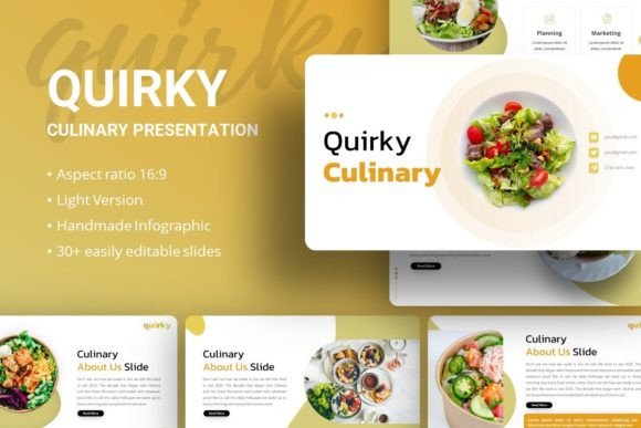 Presentation Template - Quirky: The Unconventional Tool for Clear Communication
