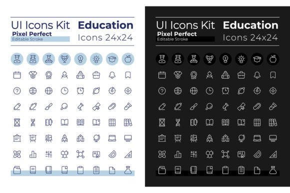 The Digital Classroom's Visual Toolkit: Distance Education Pixel Perfect Icons