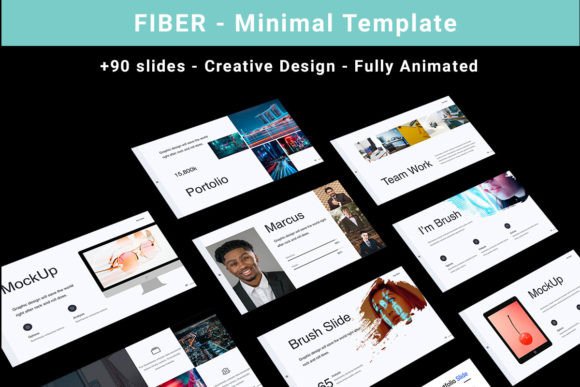 The Fiber: A Minimal Presentation Template for Modern Communication